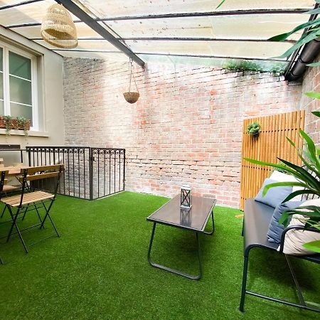 Le Cocon Citadin, Terrasse Couverte, Gare Wifi Vernon  Extérieur photo